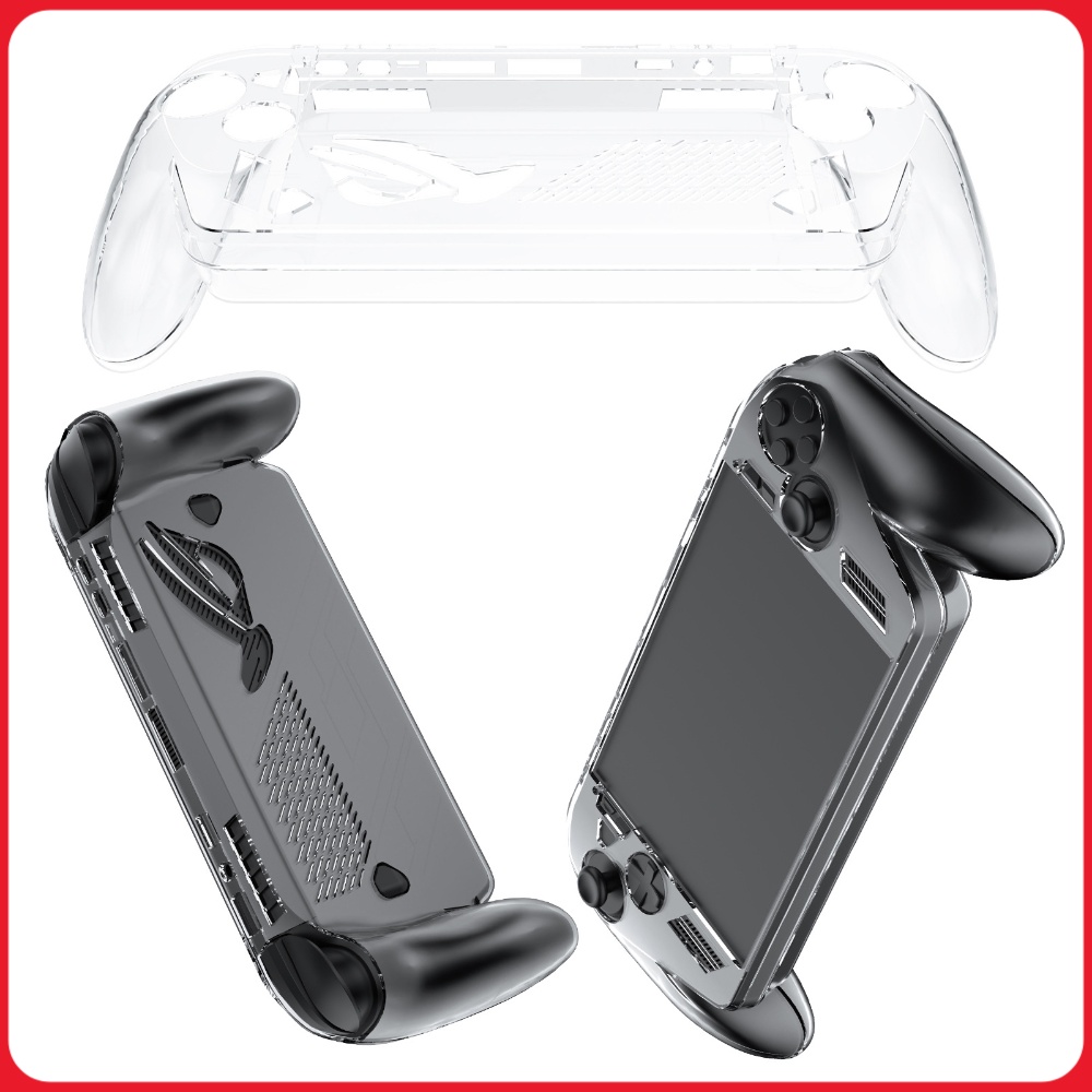 Gaming Console Rog Ally - Coque transparente, légère et protectrice, anti-rayures